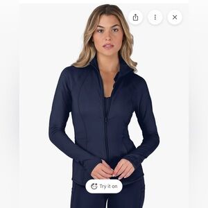 Yogalicious Lux Full Zip Jacket (NWT)